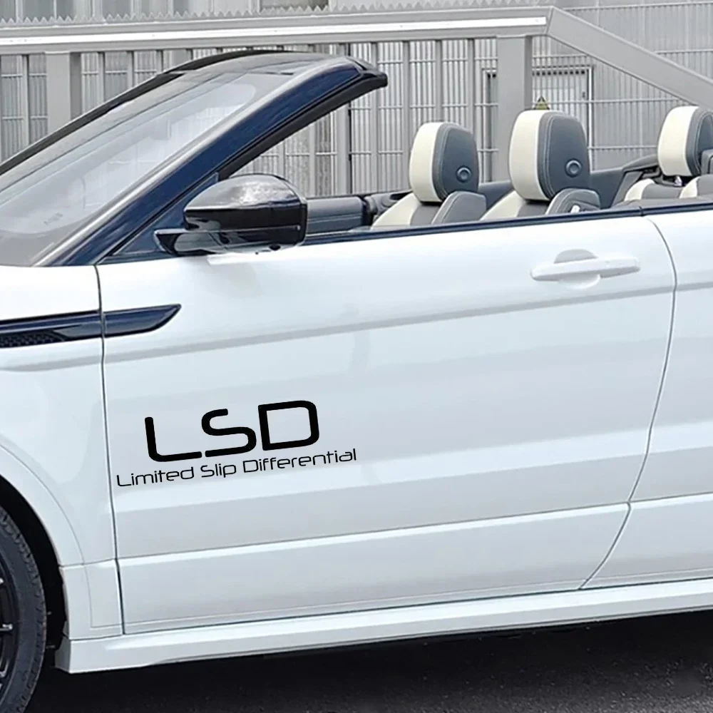 17 * 5CM limited slip differential with fun styling Jdm car doors, windows, bumpers, vinyl waterproof car stickers - Image 4