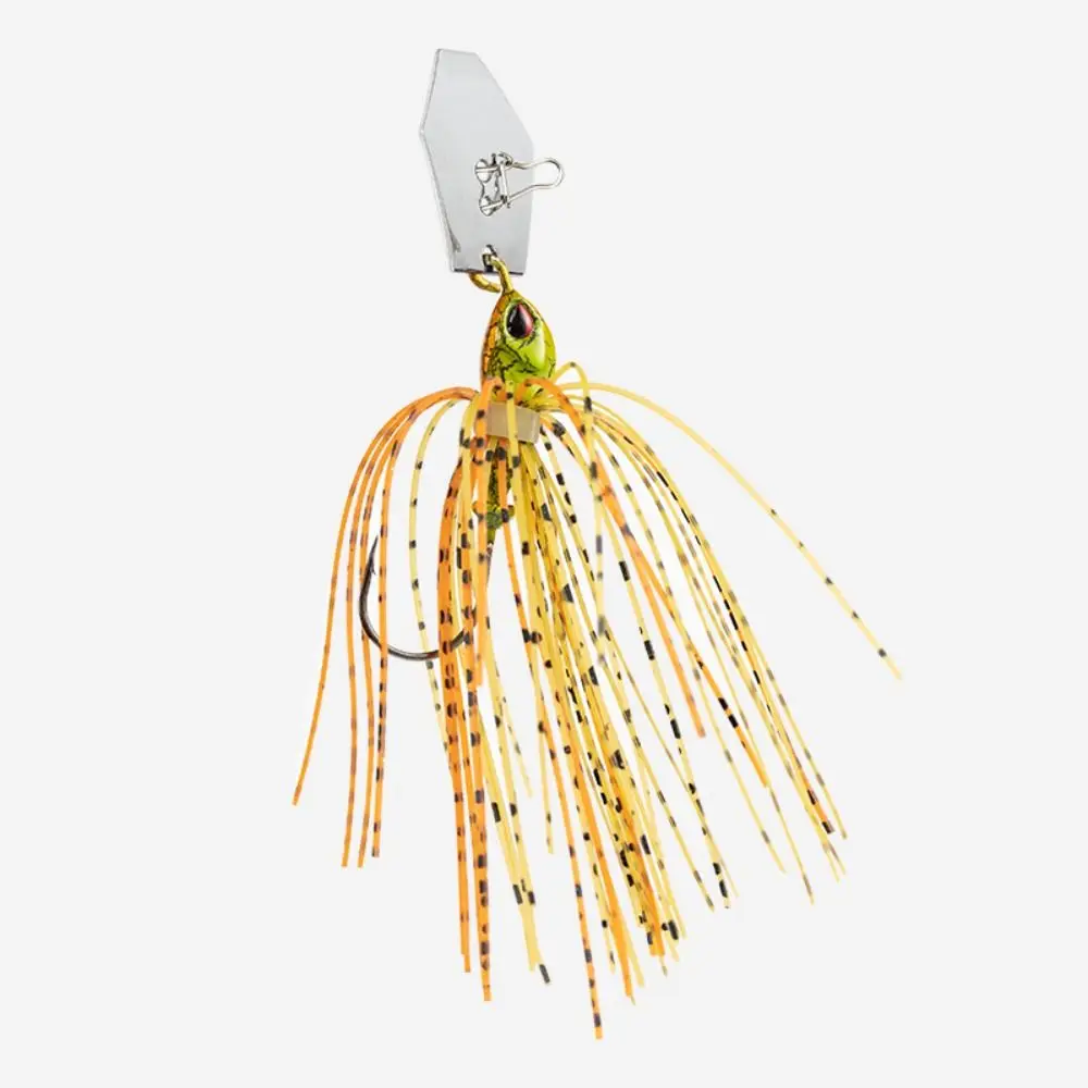 Chatterbait de silicona con borlas para lubina, lucio y lucioperca
