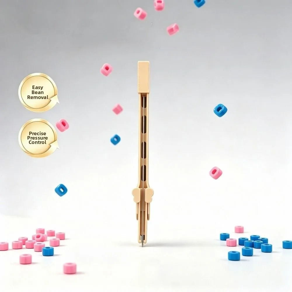 Handheld Storable Bead Pen Efficient Jam-Free Automatic Fuse Bead Pen Ergonomic Comfortable Grip Automatic Bead Dispenser