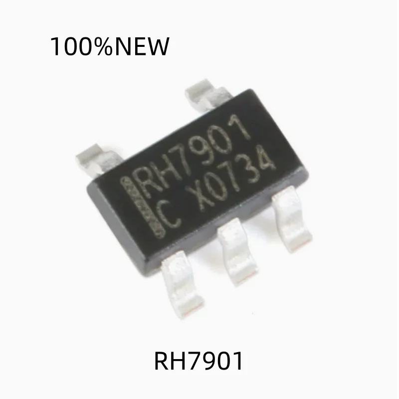 (100 Pieces) 100% New Rh7901 Sot23-5 Single-Channel USB Charging Protocol Port Control Chip Ic
