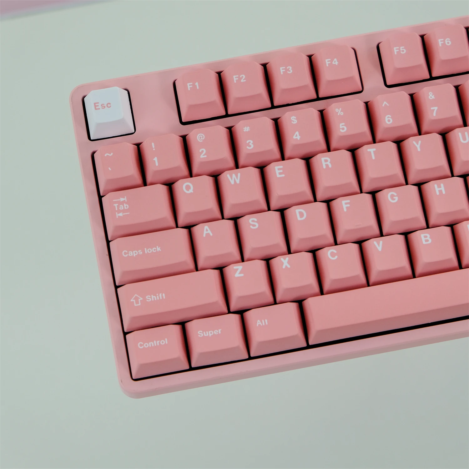 

Peach Blossom 129 Key PBT Original Highly Sublimated Mechanical Keyboard Keycaps