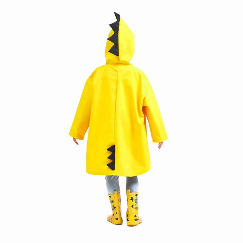 Outdoor Student Rain Gear Cute Dinosaur Polyester Kid Waterproof Raincoat Children Baby Waterproof Cartoon Boys Girls Poncho