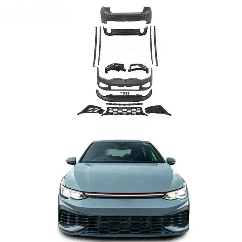 

High Quality G TI CS Style Body Kit for 8 With Front Lip Front Rear Bumper Auto Exterior Upgrade Parts