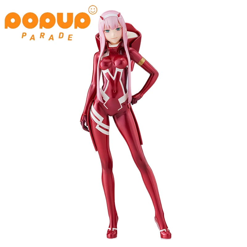 Genuine Original GSC POP UP PARADE DARLING in The FRANXX 02 Driving ClothesVer Action Anime Figure Model Doll Statuette Ornament