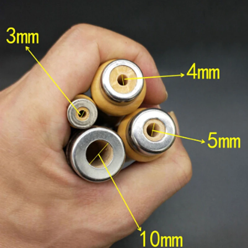새로운 3개 세트 나무 파일 핸들 가정용 공구 스테인리스 링 하드우드 DIY 선물