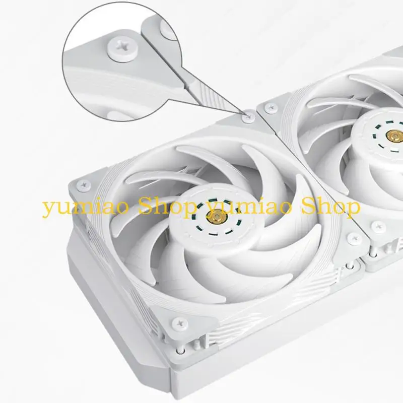 587B 4pcs Laptops PC Case Fan Extension Screws, Reliable Support for Computer Cooling