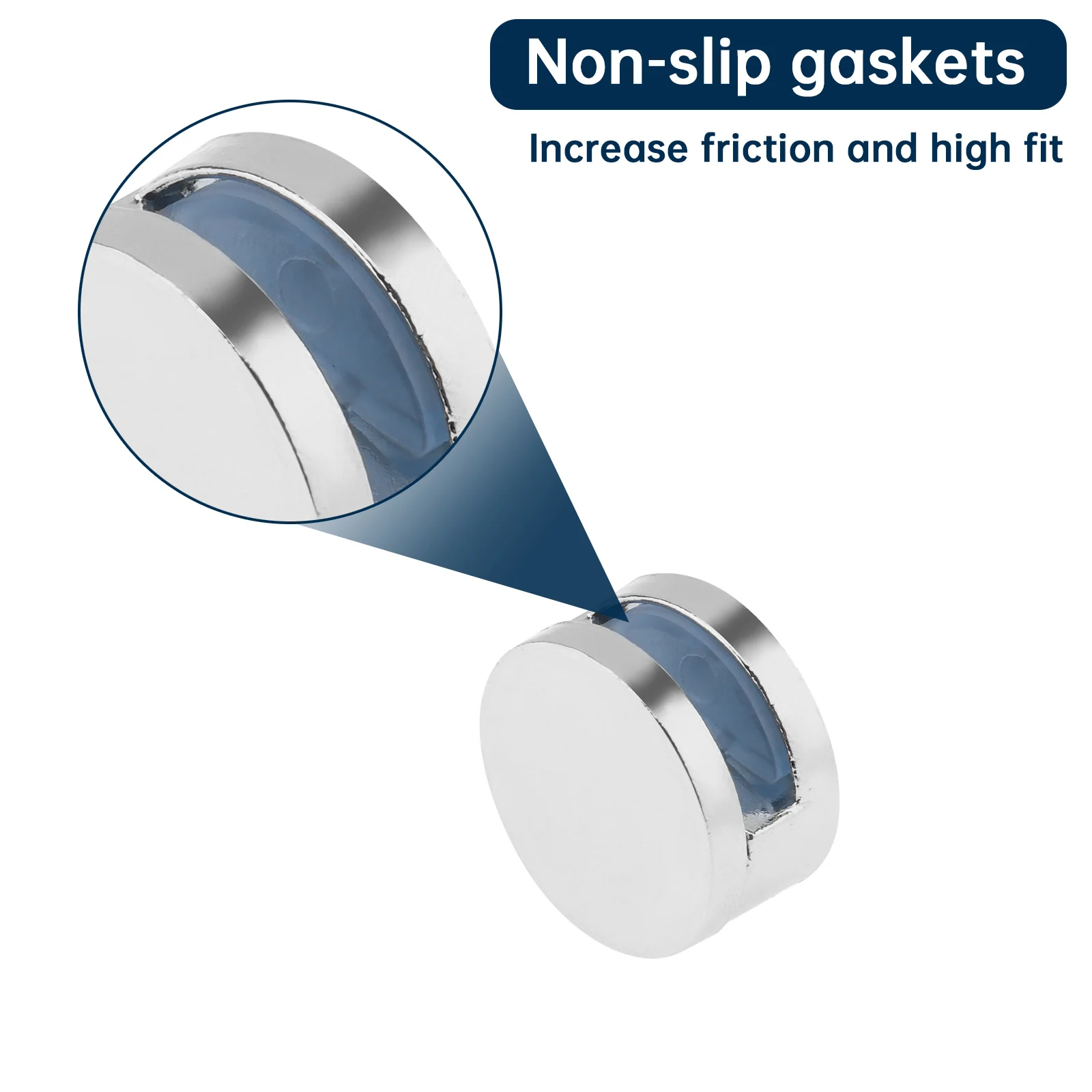 4pcs Glass Mirror Clamps Zinc Alloy Adjustable Shelf Brackets for 4-7mm Thick Frameless Rectangular Glass