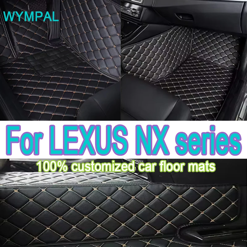 

Luxury Car floor mats for LEXUS NX series 200 300h 300 200t 2015 2016 2017 2018 2019 2020-2022 Custom auto foot Pads automobile