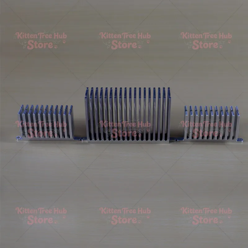 4U Dual Tower MOS Heat Sink, Dedicated Cooling Radiator