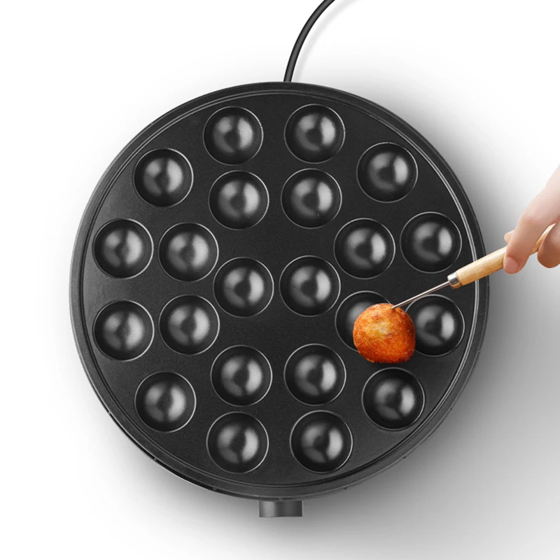 Octopus Balls Grill Pan Chibi Maruko Baking Machine Household Electric Takoyaki Maker Professional Cooking Tool Panini Breakfast