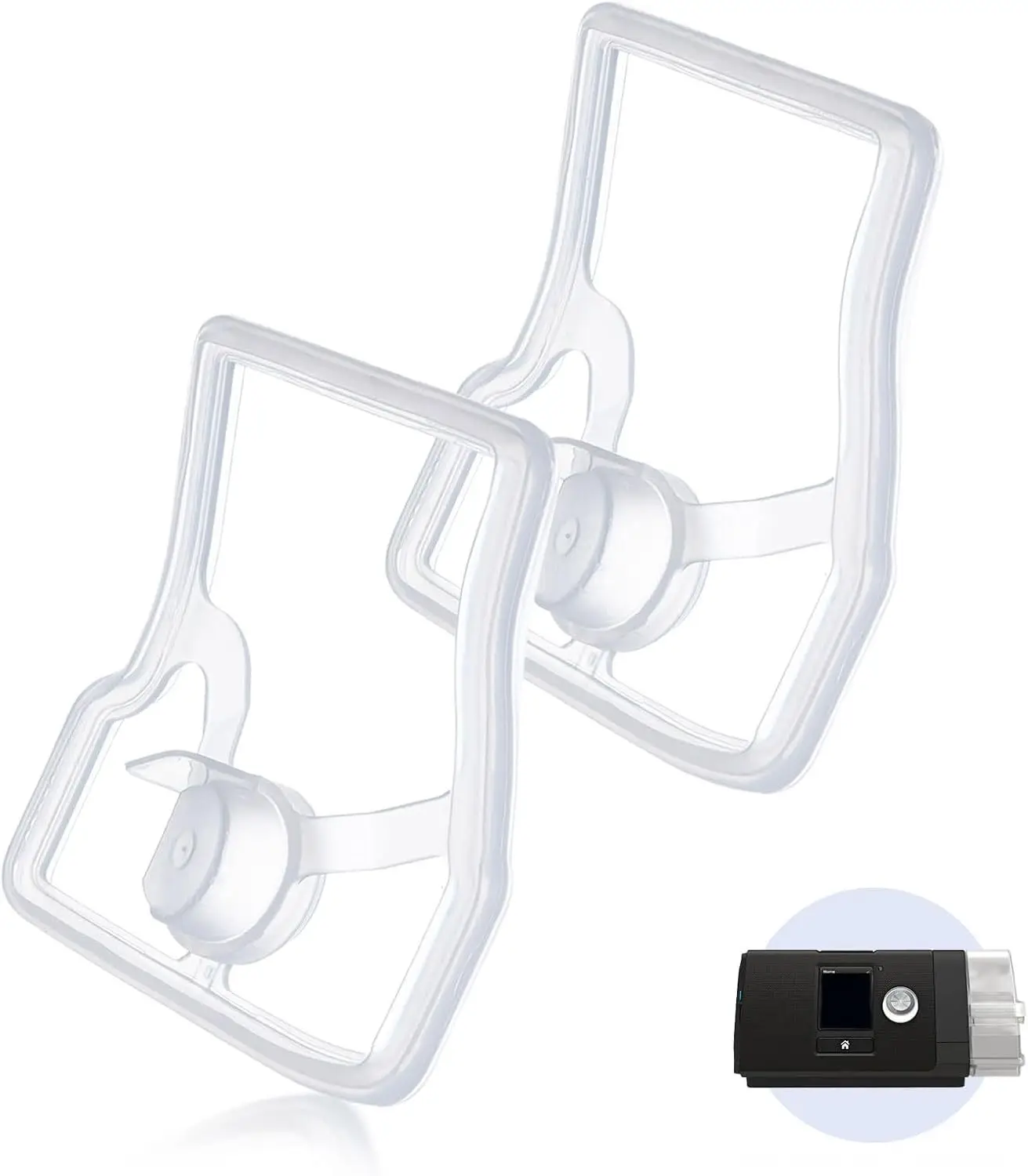 Replacement Gaskets for AirSense 10 & AirCurve 10 Water Chamber,Compatible with HumidAir Standard Tub for Air10 Devices