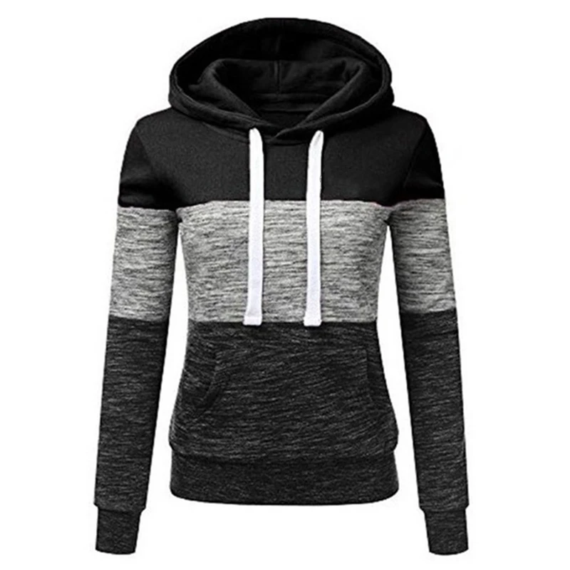 Women\'s Tricolor Sweatshirt Pullovers Woman Clothing Graphic Sweatshirts New Hoodies and Sweatshirts Hooded Shirt Hoody Clothes