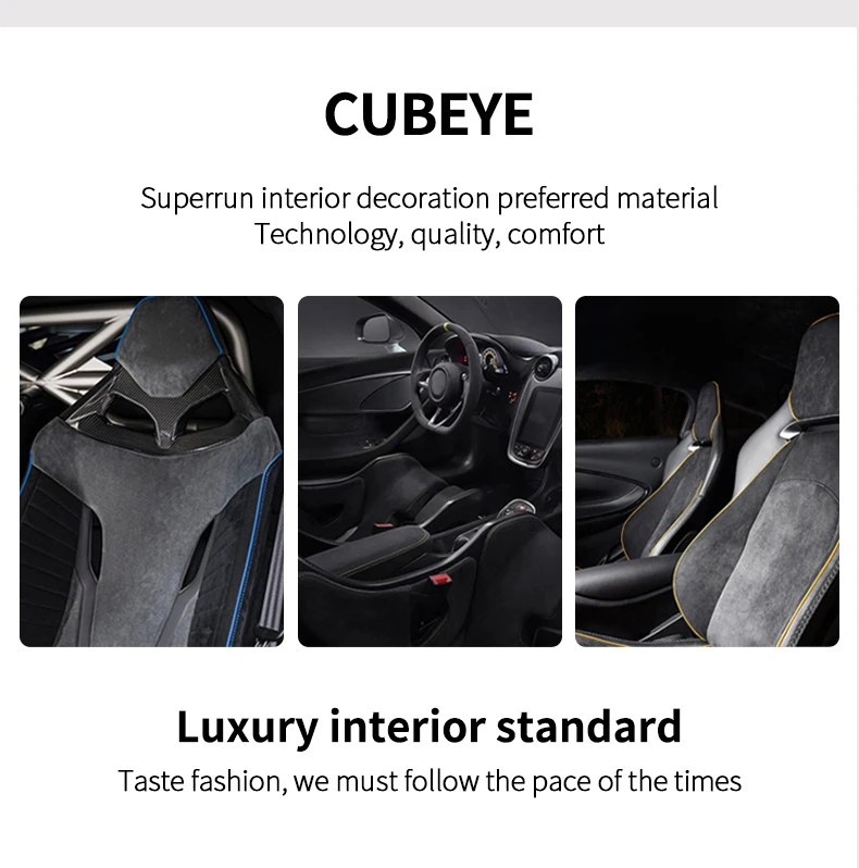 Für Audi 8V A3 S3 (2014-2019) Sportwagen Multimedia Knopf Trim Aufkleber Cover Panel aus Alcantara Innenzubehör – Detail 5