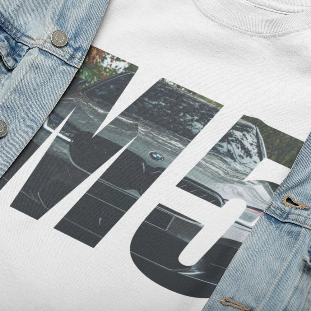 

BMW M5 Топы Bimmer Подарочная футболка Mpower Car Guy Футболка для любителей автомобилей Футболка для любителей автомобилей Подарок для мужа, отца, парня