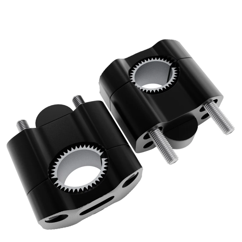 CNC Billet HandleBar Fat Bar Risers Mount Clamp Adaptor 22MM To 28MM For Pit Dirt Bike Racing Motorcycle Enduro Supermoto - view 6