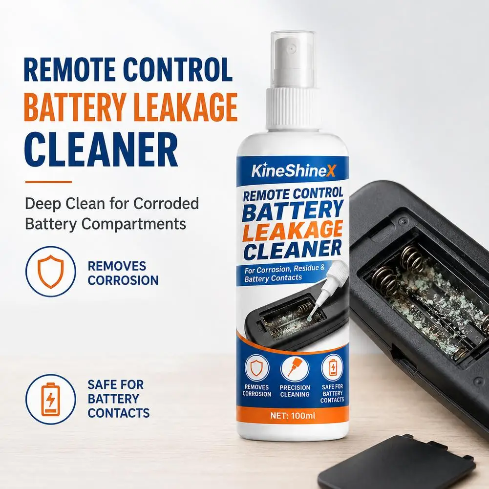 Remote Control Battery Leakage Cleaning Agent Removes Corrosion Residue For Precise Maintenance And Vehicle Care
