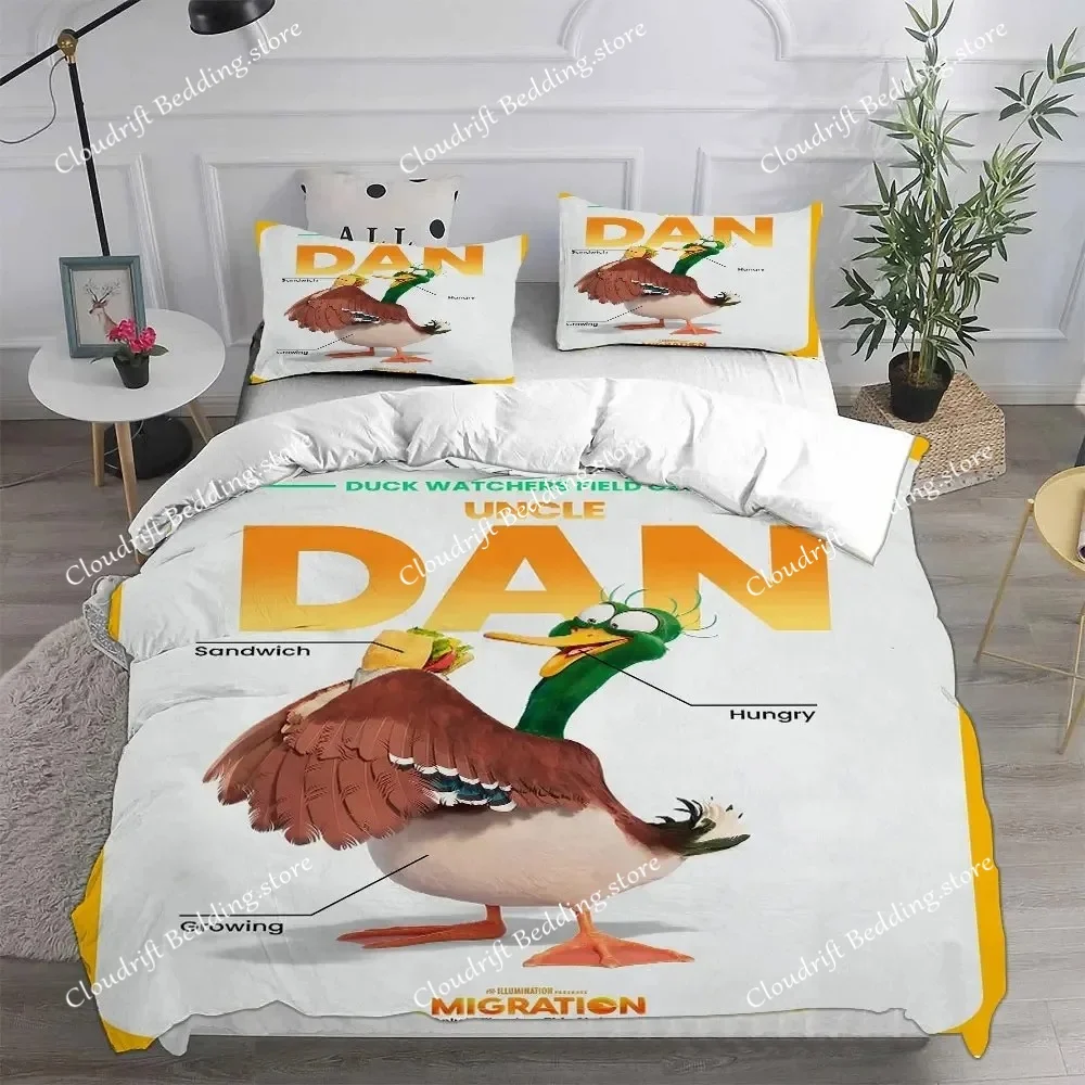 

Migration Duvet Cover Pillowcase Bedding Set Adult Girls Boys Bedroom Decoration Children Gift Single Double King Size