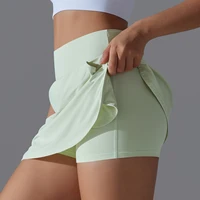 Women Gym Running Shorts Double Deck Quick Dry Gym Sport Shorts Fitness Jogging Workout Shorts With Pocket Sports Tight Short - Image 3