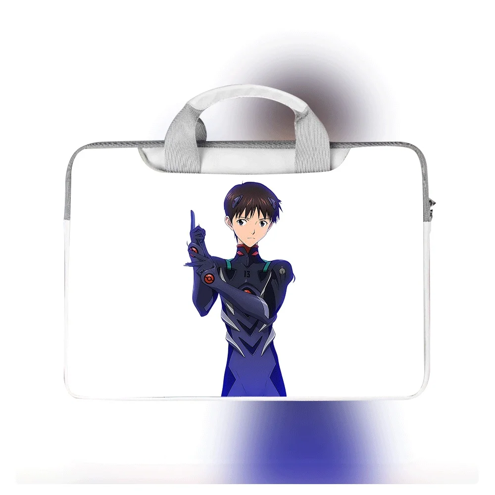 

Cartoon Anime EVA Unit-01 Unit-02 Tablet PC Protective Case 13.3 14 15.6 Inch Waterproof and Shockproof Laptop Crossbody Bag