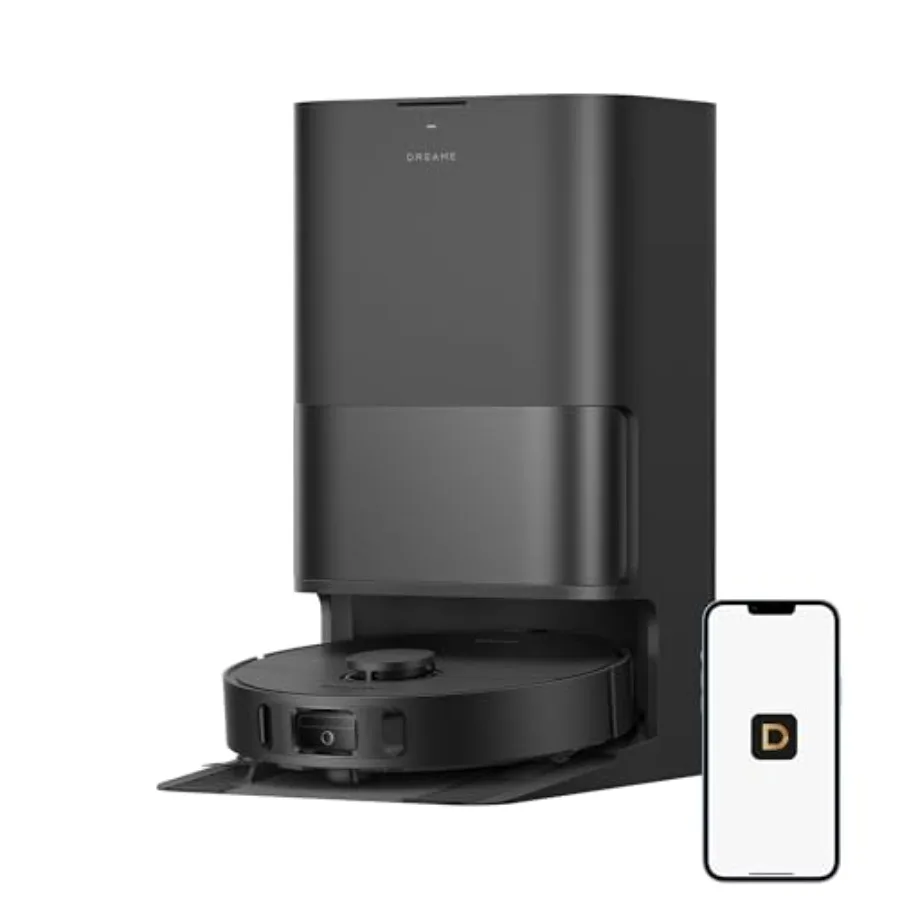 D30 Ultra Robot Vacuum and Mop 25 000Pa Powerful Suction All-in-One Base Station with 100 Days Auto-Empty MopExtend Tech for Ed