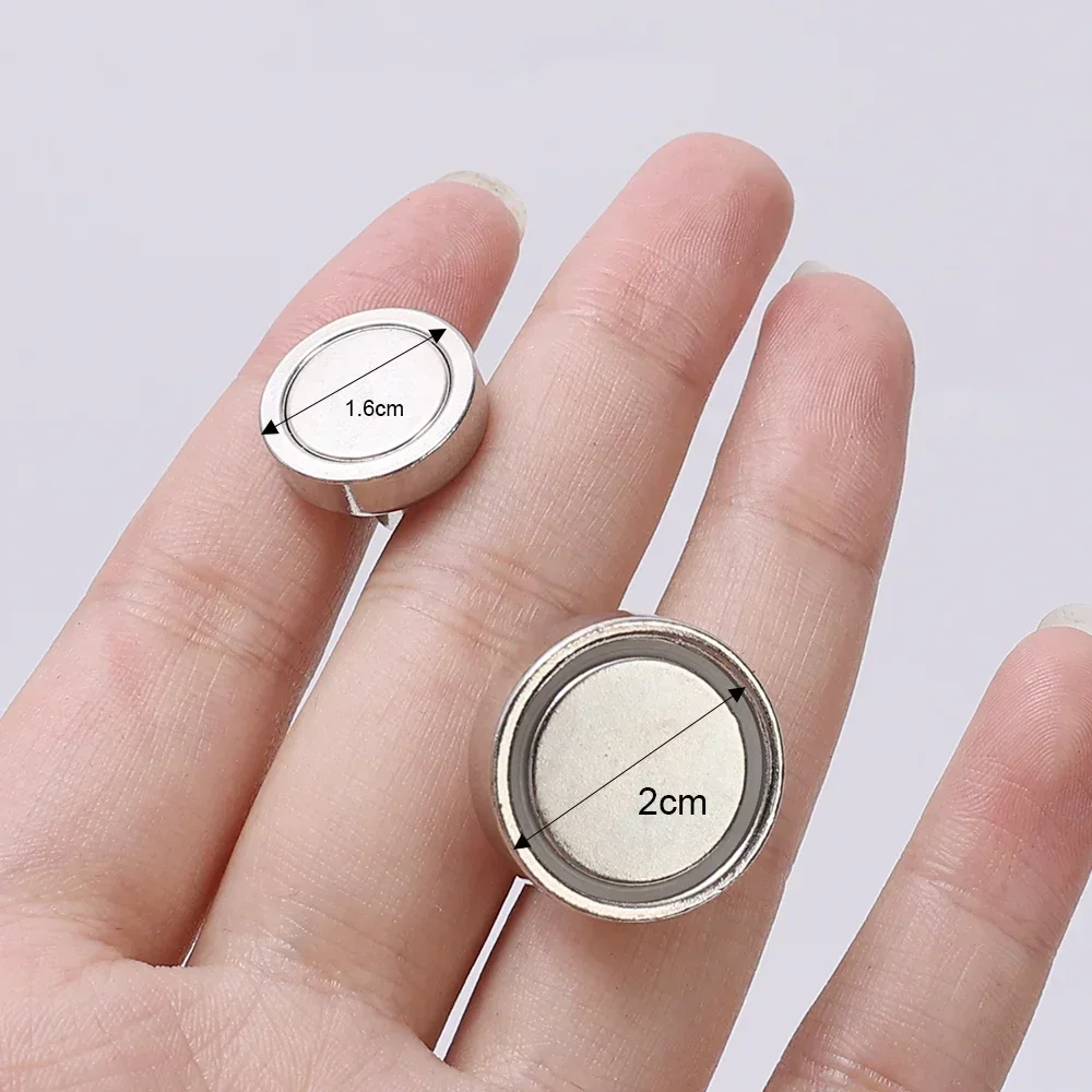 Right Angle Magnetic Hooks Strong Magnetic Hook Punch-free Heavy Wall Hanging Magnet Racks Kitchen Bathroom Organization Tools