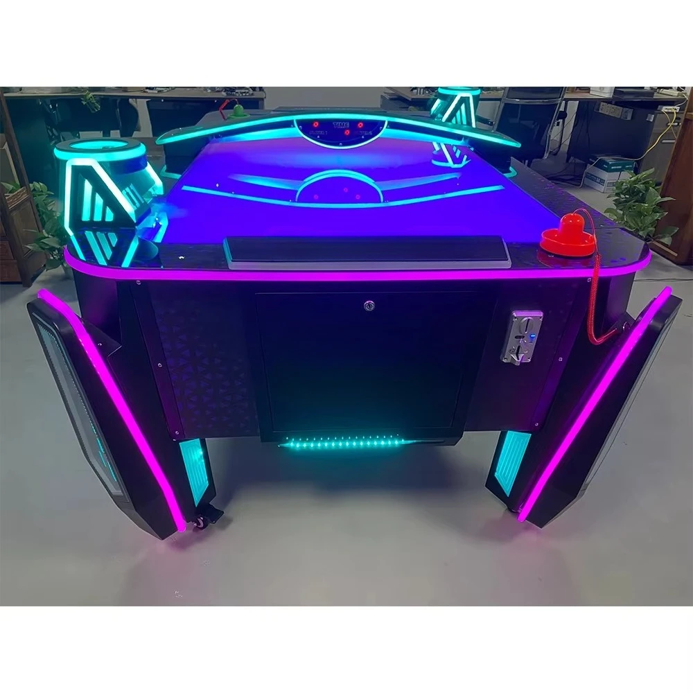 Double Player Air Hockey Table Coin Operated 110/220V CE Certified Electronic Scoreboard Home Party Game Room Wholesale