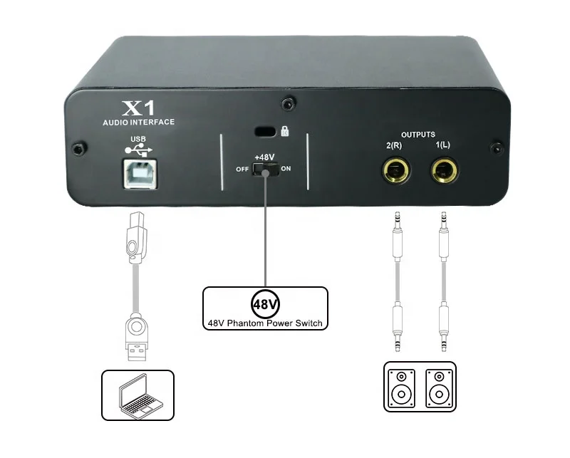 MY MIC MX20 Good studio sound card price equipment microfono e accessori auricolari set completo per la registrazione vocale canto