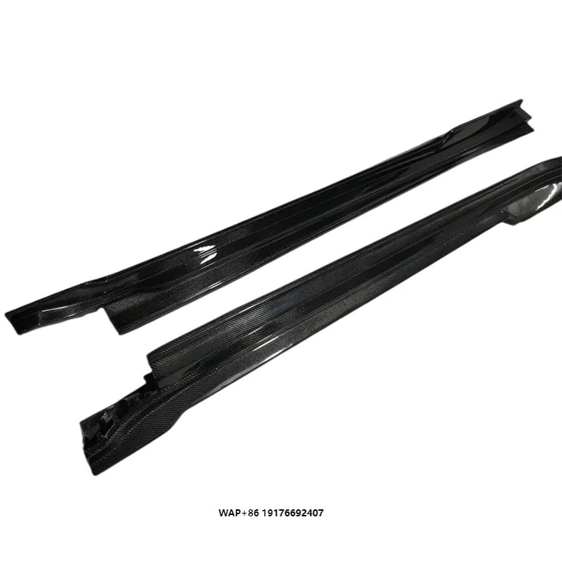 

High Quality Carbon Fiber Side Skirt Suitable for 2019-2022 forPorsche Taycan Body Kit M Style Front Lip Rear Diffuser