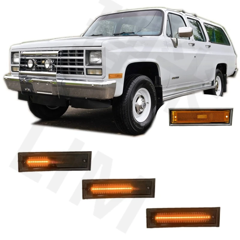 

for GMC CHEVROLET SUBURBAN PICKUP JIMMY Dynamic LED Indicator Side Marker Signal Light Lamp