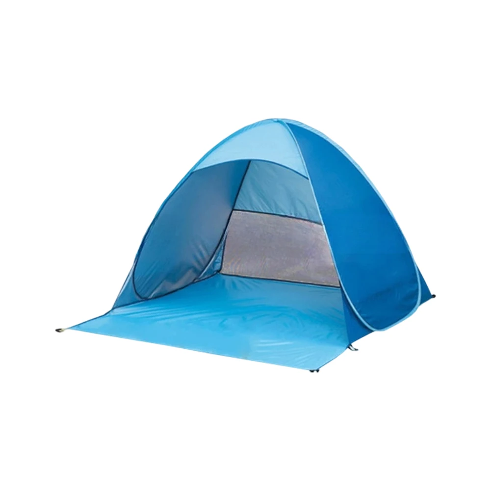 

Автоматическая всплывающая пляжная палатка UPF50 + Укрытие от солнца Быстро открывающийся козырек для кемпинга Туризм Спорт на открытом воздухе Семейное использование