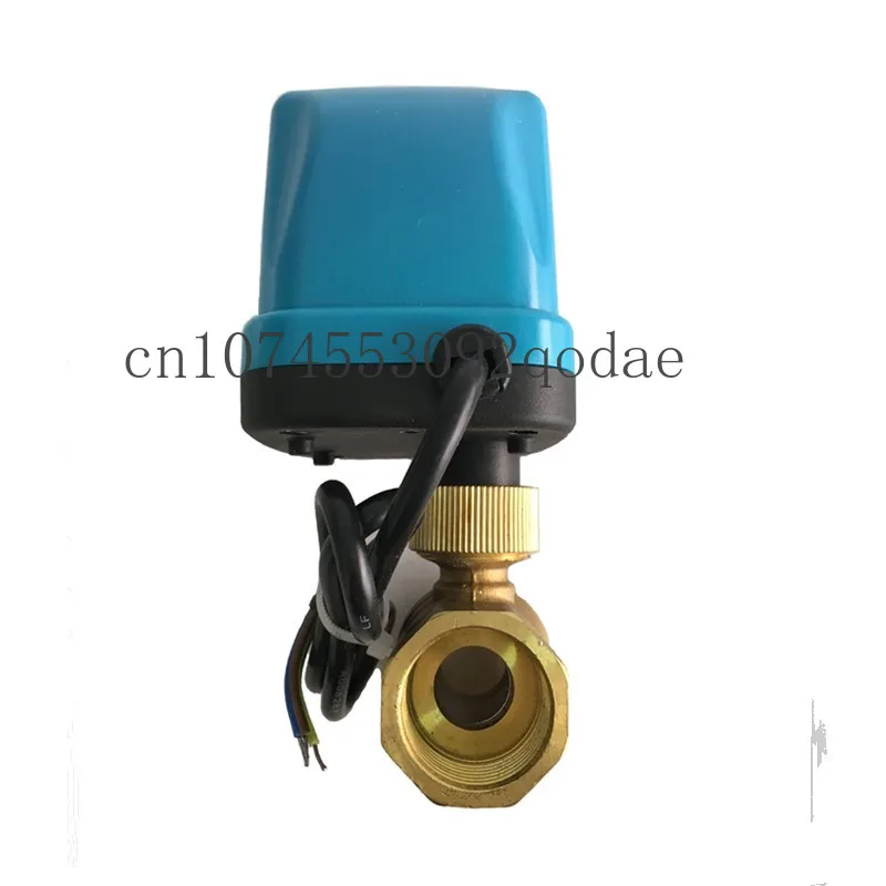 Electric Ball Valve Brass Motorized Ball Valve DN15 DN20 DN25 DN32 DN40 AC220V two way water valve