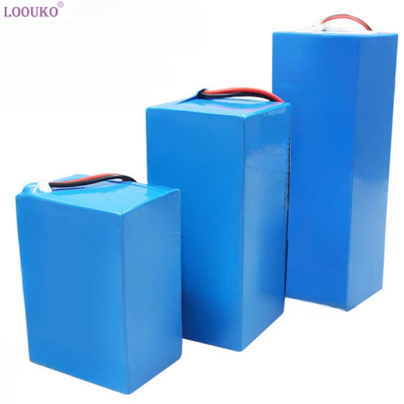 Customized 6.4v12v24v36v48v Lithium Battery Pack Customized Capacity Size Electric Motorcycle Bicycle Scooter Battery