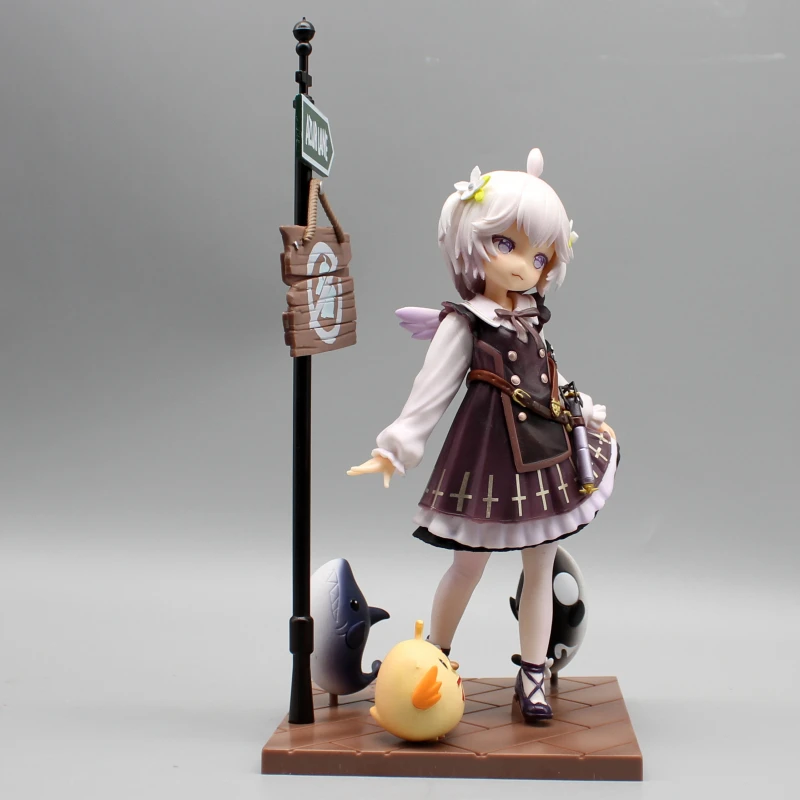 23cm Anime U-110 A Azur Lane Figures Cute Sharky Reverie U-110 A Action Figures Pvc  Collection Toys Doll Gifts Girls Model