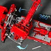 전기 원격 제어 조립 DIY 벽돌 빌딩 블록, Moc 테크니컬 8x8 도로 구조 트럭 크레인, 성인 완구, T4017, 4960PCs 4