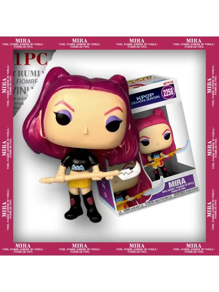 Chic Anime K-pop Demons Hunters Figure Rumi Zoey Mira Saja Boys Fan Present