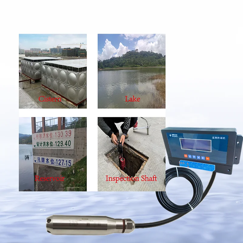 BOY-WR04-LT Industriële kwaliteit hydrologische videobeeld Data-acquisitie Transmissieapparatuur Waterniveaudetector Ingangstype