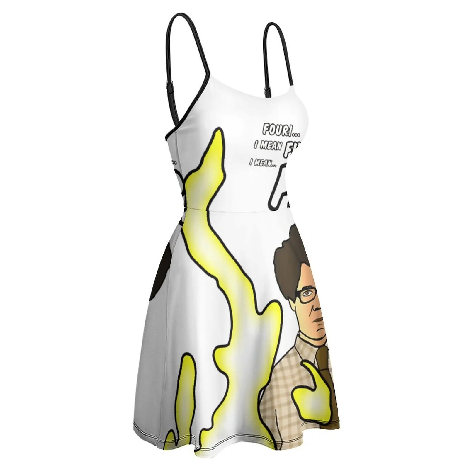 

Сексуальная женская одежда The Dress Fire The IT Crowd Classic для продажи, женское платье на бретельках высшего качества, коктейльная шутка