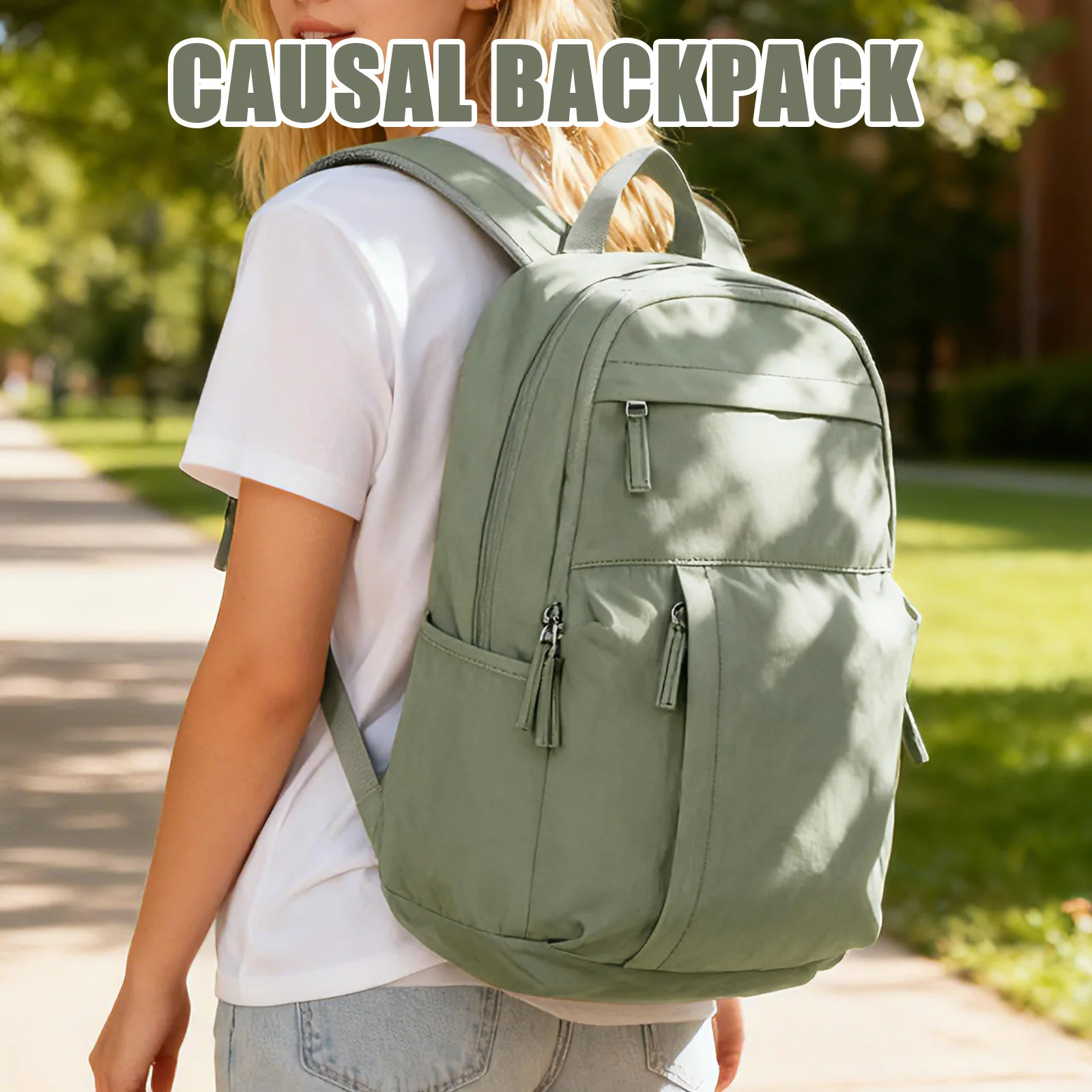 Teenage School Backpack Laptop Backpack, Casual Backpacks for School, Multipocket Book Bag Backpack for Girls, Travel Book Bag