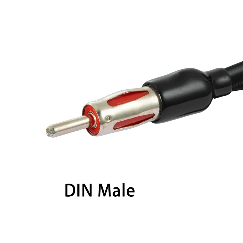 Car Radio Audio Cable Adaptor Antenna Audio Cable Male Dual Fakra - Din Aerial for VW Jetta for Ford Focus LV LVII 2008-2011