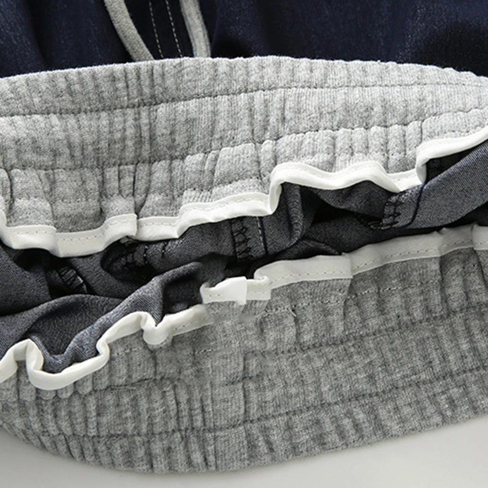 女性用カジュアルウェア ブルーのズボン ハイウエストのズボン 日常のカジュアルウェア オールシーズンウェア 新品同様