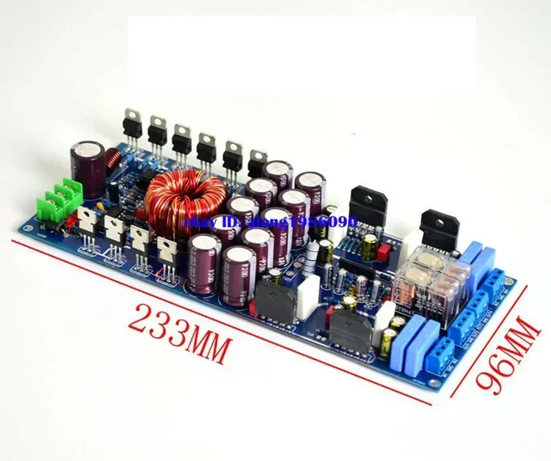 DC12V 4 Channel LM3886 Audio Amplifier Board For Car Amp 4*68W