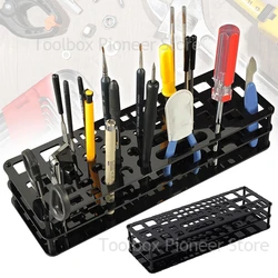 Suporte de rack de armazenamento de chave de fenda organizador multifuncional kit de ferramentas de reparo rc suporte de mesa para chave de fenda cruzada sextavada