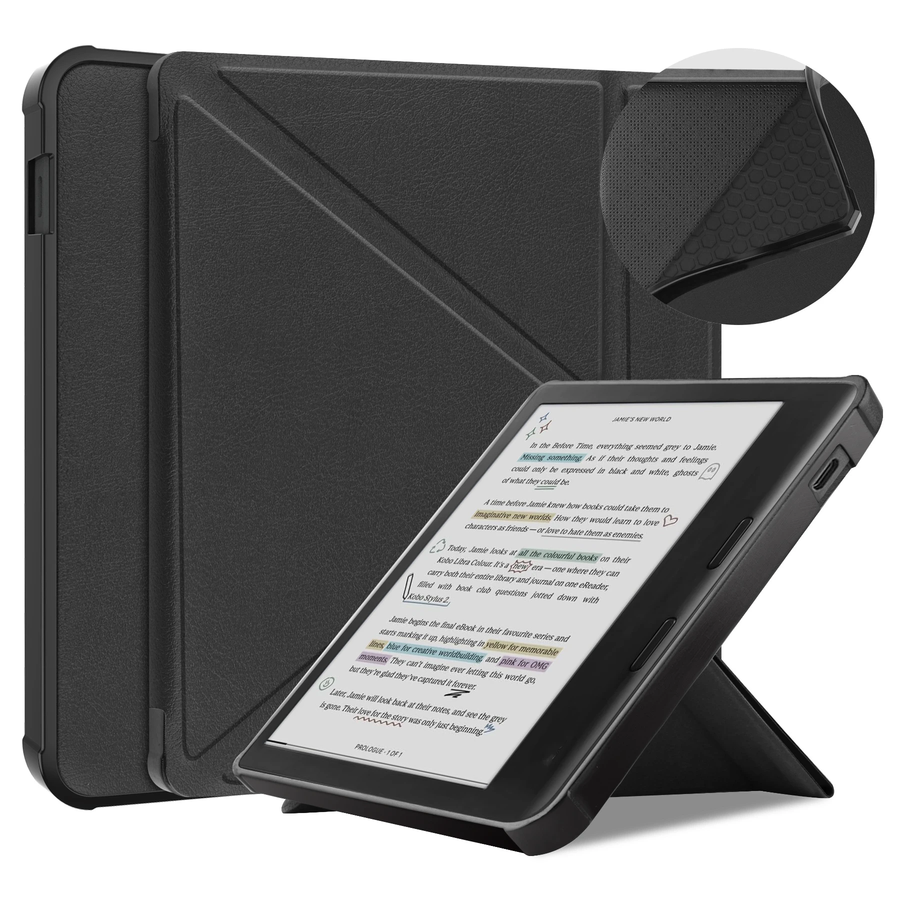 

for kobo libra color 2024 7 inch ebook protective sleeve N428 TPU protective sleeve