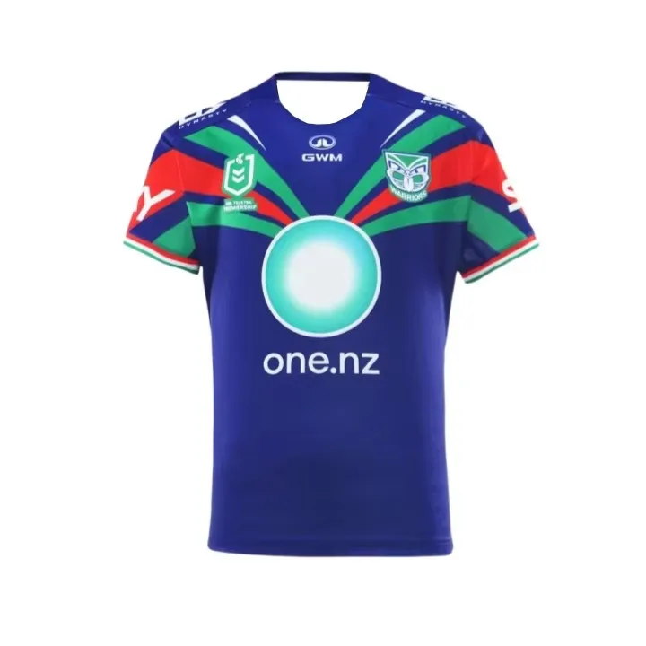 2026 Summer Men's Bestseller New Zealand Warriors Rugby Training Uniform T-shirt for Both Men and Women Family Matching