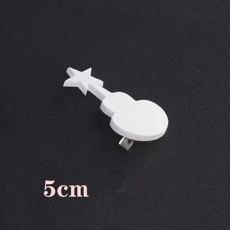 Anime spyscine family caratteristica Hair Clip Headwear Cosplay caratteristica Blackbell White Gourd Star Hairpin Costume Prop accessori regalo