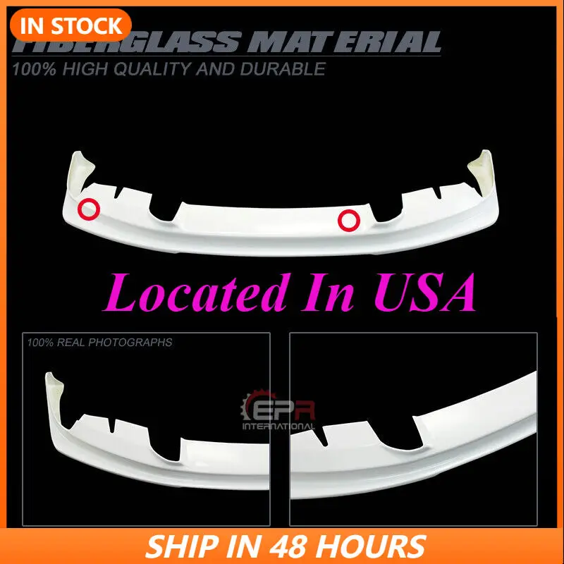 For Nissan Skyline R34 (Pre-facelift Only) GTT ER34 Front Lip FRP Unpainted