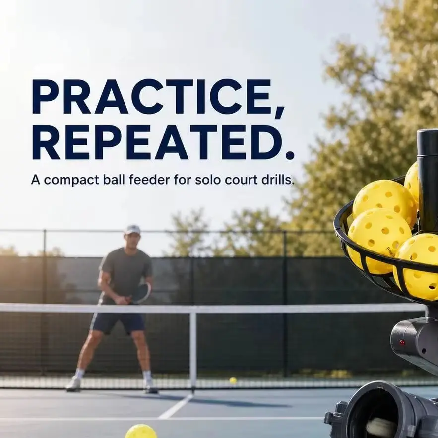 Pickleball Ball Machine Solo Practice Trainer