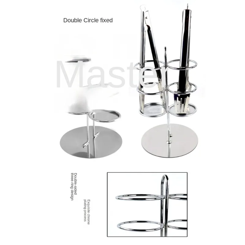 

Clip Bracket Fresh Meat Clip Rack Double-Headed Stainless Steel Baking Cooked Food Hanging Clip Rack