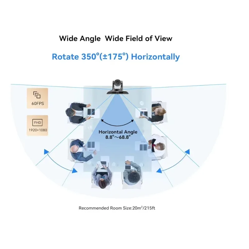 2024 câmera profissional e útil TEVO-VHD10H óptica ptz 10x zoom hdmi/usb3.0/rj45 1080p 60fps câmera de vídeo para streaming ao vivo