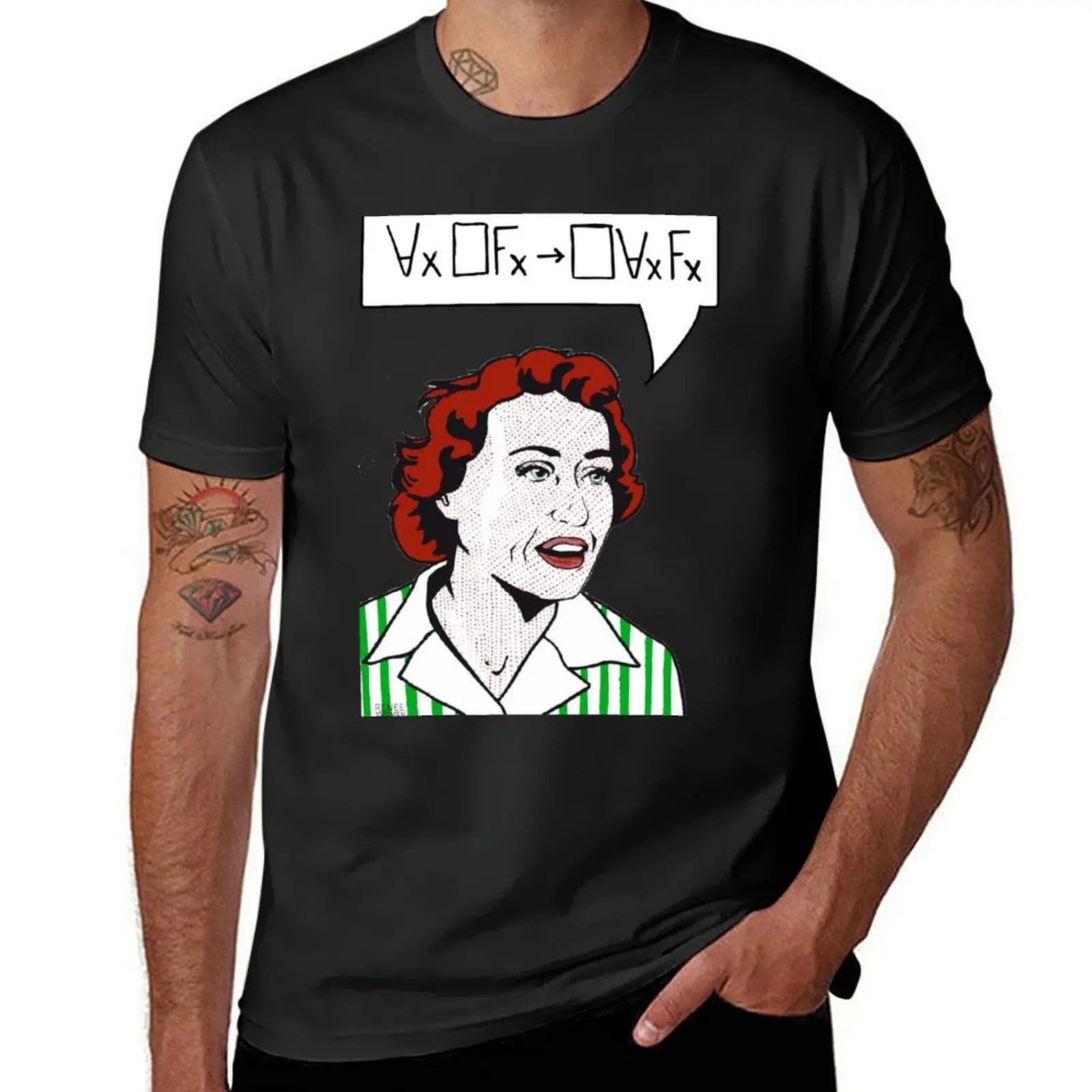 

Ruth Barcan Marcus T-Shirt graphic t shirts rapper graphic tees sports fans valentines clothes Short sleeve tee men